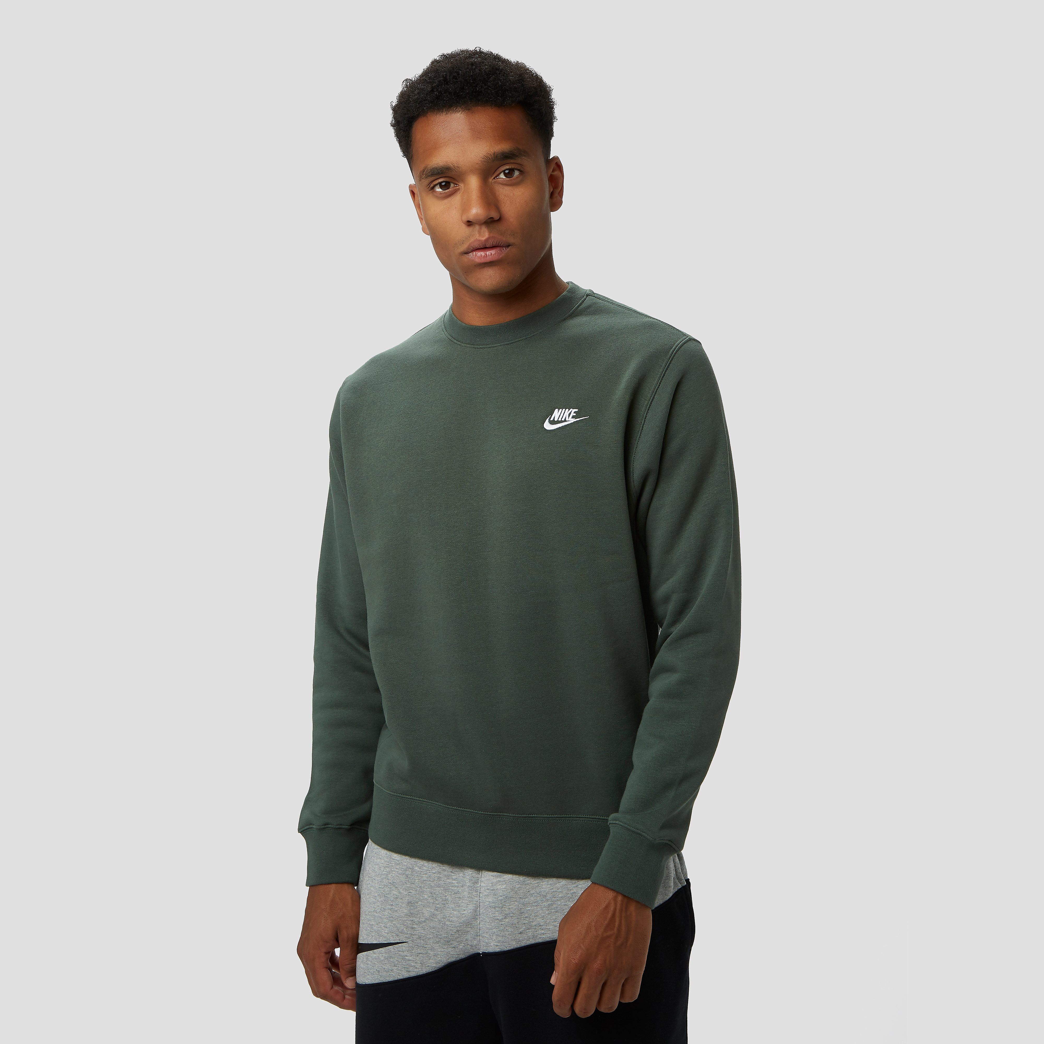 NIKE Sportswear club crew sweater groen heren Heren thumbnail