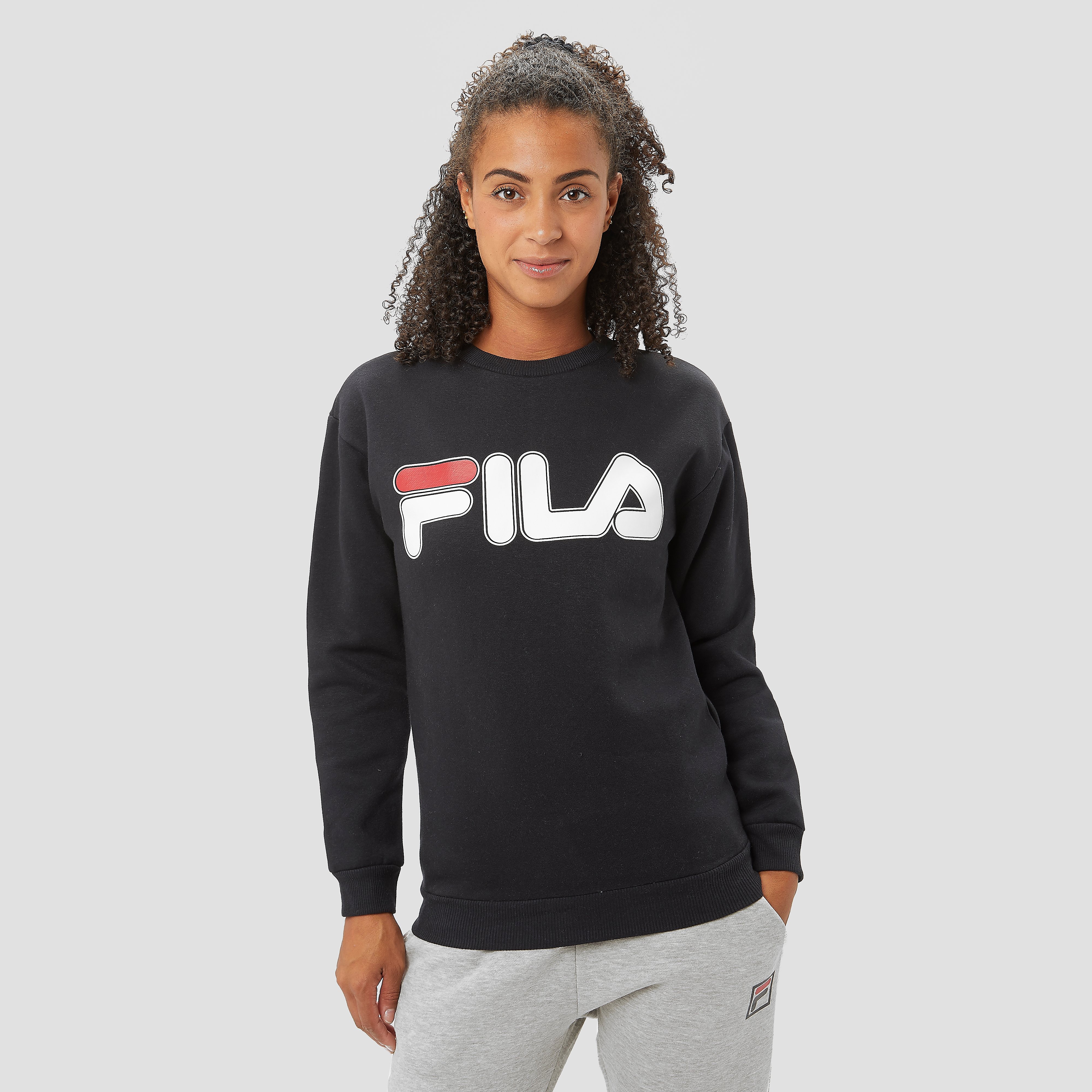 FILA Cydonia 2 crew sweater zwart dames Dames thumbnail
