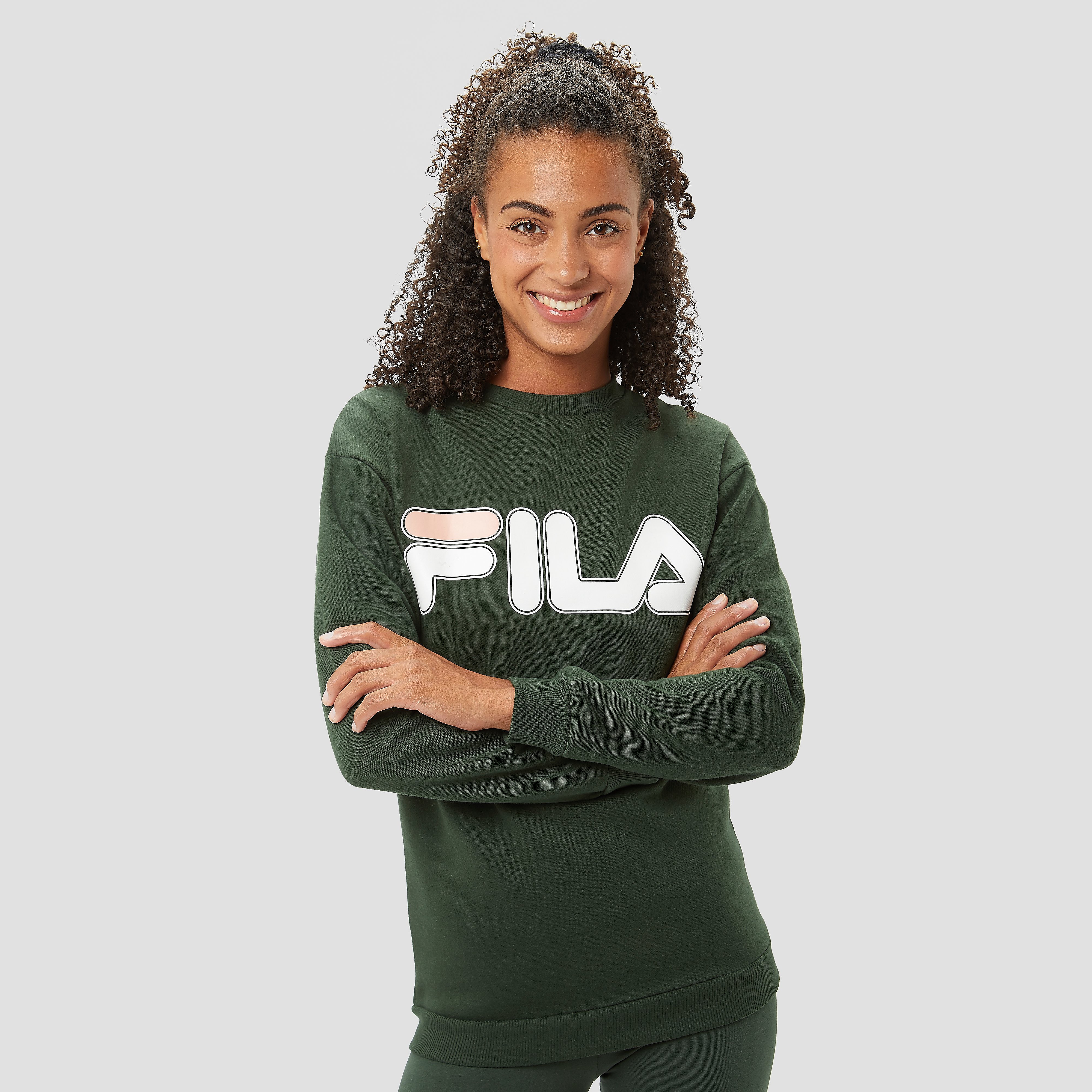 FILA Cydonia 2 crew sweater groen dames Dames thumbnail